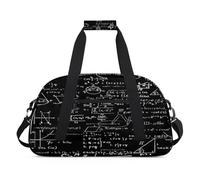 Borsone sportivo per bambini, ragazze, ragazzi, donne, uomini, 24 l, per fine settimana, per la notte, borsone da viaggio, palestra, danza, tavolo per matematica e chimica, Colore, (24L) UK, Organizer