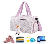 Borsone sportivo per sport, palestra, separazione asciutto-bagnato, borsa per organizzare attrezzature da fitness, borsa da viaggio per il fine settimana per ombrelli, bottiglia d'acqua, pantofole,
