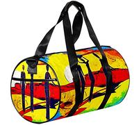 Borsone sportivo piccolo, borsa tote per yoga, arte etnica africana, borse per fitness all'aperto, borsa da viaggio