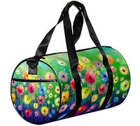 Borsone sportivo piccolo, borsa tote per yoga, gufo bianco, borsa fitness per esterni, borsa da viaggio