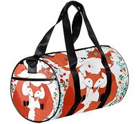 Borsone sportivo piccolo, borsa tote per yoga, motivo a anguria, borsa da viaggio per fitness all'aperto
