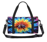 Borsone sportivo piccolo da 13 l, con tracolla regolabile, Exotic Tribe Tie | Formule Forme Teoria Matematica Lezione Parola Stampato Bambini Borsa Da Viaggio Compatta Palestra Sacca Per Danza Nuoto