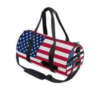 Borsone sportivo rotondo leggero con tasca interna borsa da palestra per uomo donna borsone per viaggi sport bandiera degli Stati Uniti bandiera del Texas Vieni e Take It