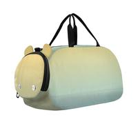Borsoni da viaggio per ragazzi Borsoni da viaggio per il fine settimana Borsone da viaggio per ragazze Tote Kids Duffle giallo oliva sfumato Ombre, Giallo Cielo Blu Gradiente, classico