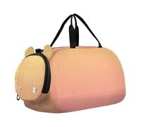 Borsoni da viaggio per ragazzi Borsoni da viaggio per il fine settimana Borsone da viaggio per ragazze Tote Kids Duffle giallo oliva sfumato Ombre, Giallo Salmone Rosa Gradiente, classico