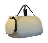 Borsoni da viaggio per ragazzi Borsoni da viaggio per il fine settimana Borsone da viaggio per ragazze Tote Kids Duffle giallo oliva sfumato Ombre, Giallo Blu Denim Pallido Gradiente, classico