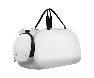 Borsoni da viaggio per ragazzi Borsoni da viaggio per il fine settimana Borsone da viaggio per ragazze Tote Kids Duffle giallo oliva sfumato Ombre, Fumo bianco., classico