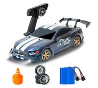 BORSTOYPRO Macchina Telecomandata, 1:14 Professionale Macchina Telecomando de Drift con Sterzo Proporzionale e Acceleratore 4WD GT Drift RC Macchine Auto Car per adulti bambini
