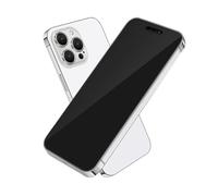 BORTAM Display falso giocattolo cellulare senza logo replica non funzionante 1:1 telefono per iPhone 14 Pro manichini giocattolo falso cellulare (14 Pro argento schermo nero)