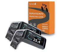 Bortanex Custodia protettiva per display Bosch Purion 200, per e-bike, trasparente e impermeabile, protezione da urti e graffi (set da 2 custodie in TPU)