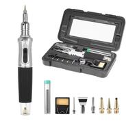 Bortivier 10 In 1 Set di per Saldatore A Gas Accendino Automatico Multifunzione Torcia per Saldatura Fili Penna Strumento di Riparazione