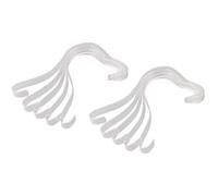 Bortivier 10PZ Sandali da nel Plastica Trasparente di Moda Mostrano il Supporto per Espositore per Scarpe
