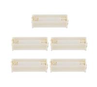 Bortivier 5 Pz Rotondo del Supporto della Cassa 3X 1.5V AAA Battery Scatola