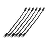 Bortivier 6 Di Rete Internet Pc Da 1 Ft Di Lan Ad Alta Velocità per Cat6 con Connettori Rj45 Snagless