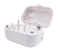 Bortivier Avvolgitore Automatico della Bobina Bianco + Fermo Automatico per L'Avvolgimento del Filo della Macchina da Cucire, Utilizzare 1 Pezzo