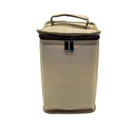 Bortivier Borsa di Stoccaggio per Bombole di Gas da Protettiva Borsa da Trasporto per Luce da Anti-Collisione per Cucinare All'Aperto Cachi Piccola