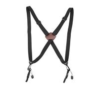 Bortivier Cinghia per Imbracatura Un Forma di X Portabiciclette Regolabile Tracolle Elastiche Durevoli Accessori Ottici per Binocoli