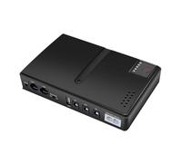 Bortivier DC ups Alimentazione di Backup A Batteria 5V 9V 12V Alimentatore di Emergenza Non Interrotto 855265V Mini ups Batteria Sostituibile per WiFi IP Cam Spina EU