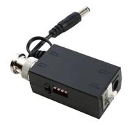 Bortivier DC12V 1CH UTP Trasmettitore Video Balun BNC Video Balun per CCTV Camera DVR