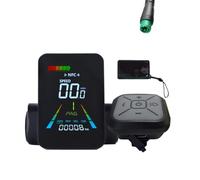 Bortivier F3 E-Bike NFC Display LCD Contachilometri 24V/36V 48V/60V Meter per Scooter Elettrico Animato Meter A Colori 5PIN