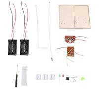 Bortivier Kit STEM, Impara Il Codice Morse, Costruisci Una Macchina Telegrafica, Esperimento di Circuiti Elettrici, Kit di Elettricità (Batteria)