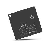 Bortivier Mini Dispositivo di Tracciamento GPS Wireless Posizione di Tracciamento della Ricarica Wireless Localizzatore Localizzatore Tag Alarm Aller Worke with Trova My