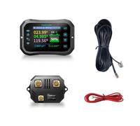 Bortivier Misuratore di Coulomb WiFi RV Battery Monitor Indicatore di capacità della Batteria Tester Power Volt-Ammeter per Tutte Le Batterie A