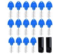 Bortivier per Tappi di Rubinetto Della Birra, Confezione da 18, per Tappi di Rubinetto Della Birra Alla Spina, Tappo di Gomma per La Pulizia Dei Tappi Dei Rubinetti Della Birra