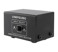 Bortivier Selettore Segnale Sorgente Audio 2 nel 1 o Uscita 1 nel 2, Switcher, Altoparlante, Sorgente Audio, Switcher, Interfaccia, Perdita