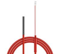 Bortivier Sonda 45Mm X 5Mm -50-180 Centigradi Rivestita In Gel di Silicone Termistore A 2 Fili PT1000 con Sensore di Temperatura