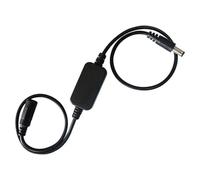 Bortivier Strumento di Ripristino del Timer di Routing DC Power Timing Modem Router in Fibra DC Power Manager 1 Pezzo Nero