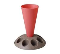 Bortivier Supporto per Sac À Poche Supporto per Sac A Poche Strumento per Decorare Torte con Ugelli A 8 Fessure, Supporto per Sac À Poche In Plastica per Kit di Decorazione Torte C