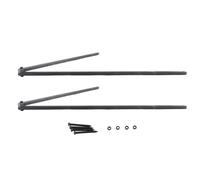 Bortivier Supporto per Tiro con L' Portatile Bersagli per Allenamento Tavole Supporto per Telaio per Bersaglio Eva XPE Archery