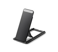 Bortivier Supporto Universale per Tablet, Pieghevole, Portatile, Appiccicoso, per Supporto per e-Reader da Tavolo, Supporto per Tablet, Nero