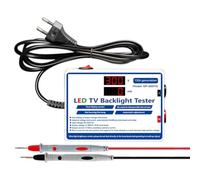 Bortivier Tester LED 0-300V Uscita LED TV Retroilluminazione Tester Strisce LED Multiuso Perline Barra Lampada Strumento di Prova Spina UE