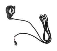 Bortivier Valvola Un Elettrica per Bici EBike, Acceleratore Un FT-21X, Controllo della velocità per Accessori per Scooter Tascabile da Tasca Ebike, Universale 12-72 V