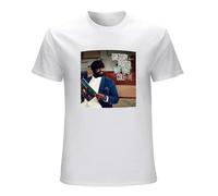 Boruijie Men's The Great Sumi Wave Tee Top Unisex Mens T-Shirt T-Shirt WhiteXXL