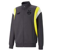 Borussia Dortmund 769564 FtblArchive Track Jacket Giacca Uomo Flat dark grey/amber yellow XS