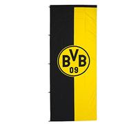 Borussia Dortmund, Bandiera di sollevamento in formato verticale, nero-giallo, 150x400