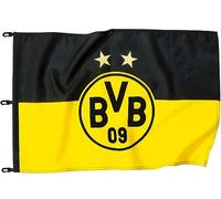Borussia Dortmund, Bandiera di sollevamento, nero-giallo, 150x100