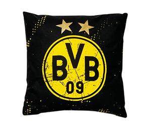 Borussia Dortmund, Cuscino asterisco, nero-giallo, 40x40