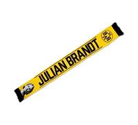 Borussia Dortmund Sciarpa unisex BVB Julian Brandt, giallo, taglia unica, giallo., Taglia unica