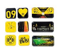 Borussia Dortmund, Set di magneti, nero-giallo,