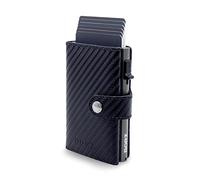 BORZ Prime, Portafoglio Slim Limitato con e senza scomparto per monete, Chip NFC e carta di visita digitale, Custodia per carte RFID per uomini e donne.