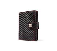 BORZ Prime, Portafoglio Slim Limitato con e senza scomparto per monete, Chip NFC e carta di visita digitale, Custodia per carte RFID per uomini e donne.