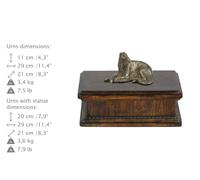 Borzoi, Russo Levriero Tipo 2, Exclusive Urna ,Freddi Bronzo,Artdog