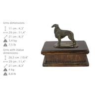 Borzoi, Russo Levriero Tipo 3, Exclusive Urna ,Freddi Bronzo,Artdog