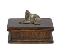 Borzoi tipo 2 - urna esclusiva con l'immagine di un cane Art Dog IT