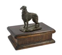 Borzoi tipo 3 - urna esclusiva con l'immagine di un cane Art Dog IT