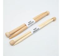 Bosajewel Ferri da maglia personalizzati con nome in bambù Ferri da maglia grandi personalizzati per principianti Bambini, ferri da maglia rotondi per la festa della mamma, compleanno, anniversario